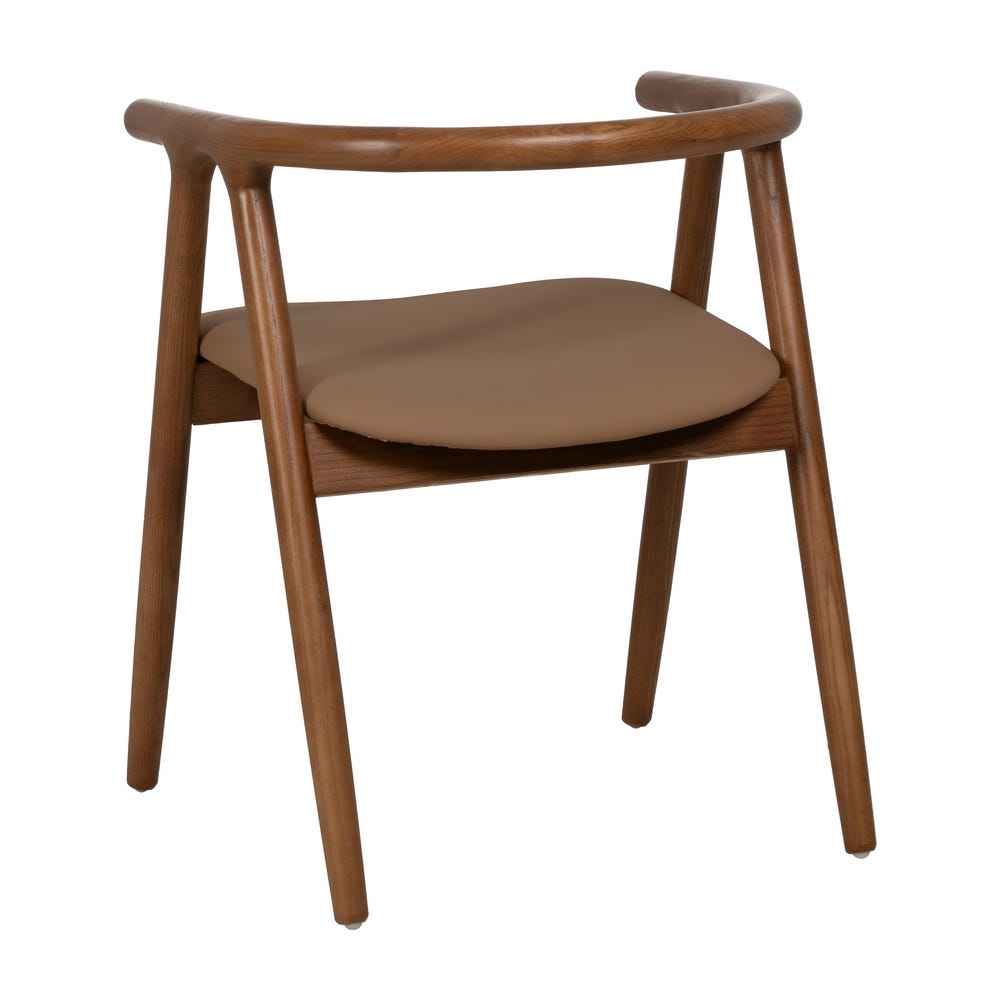 Silla Marrón Madera De Olmo 47 X 46 X 71 Cm Silla Marrón Madera De Olmo 47 X 46 X 71 Cm