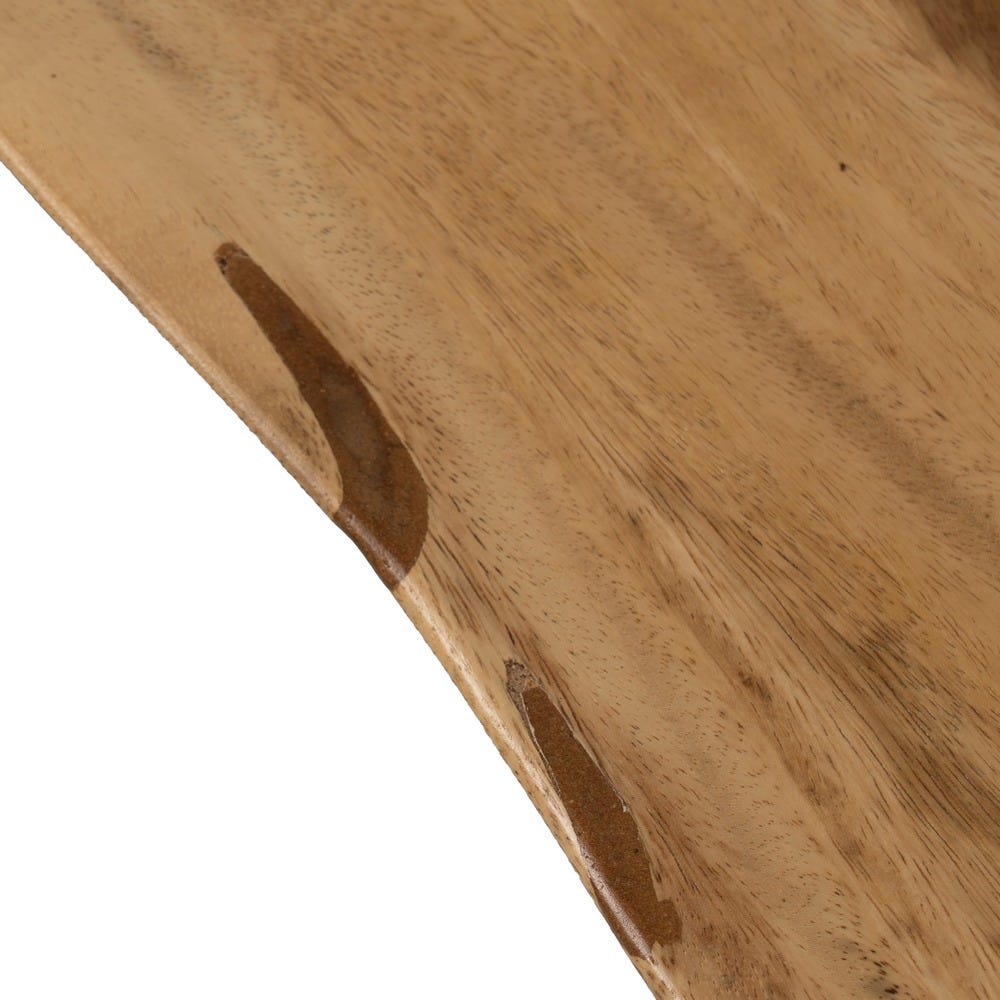 Mesa Centro Natural Madera-Hierro Salón 150 X 70 X 45 Cm Mesa Centro Natural Madera-Hierro Salón 150 X 70 X 45 Cm