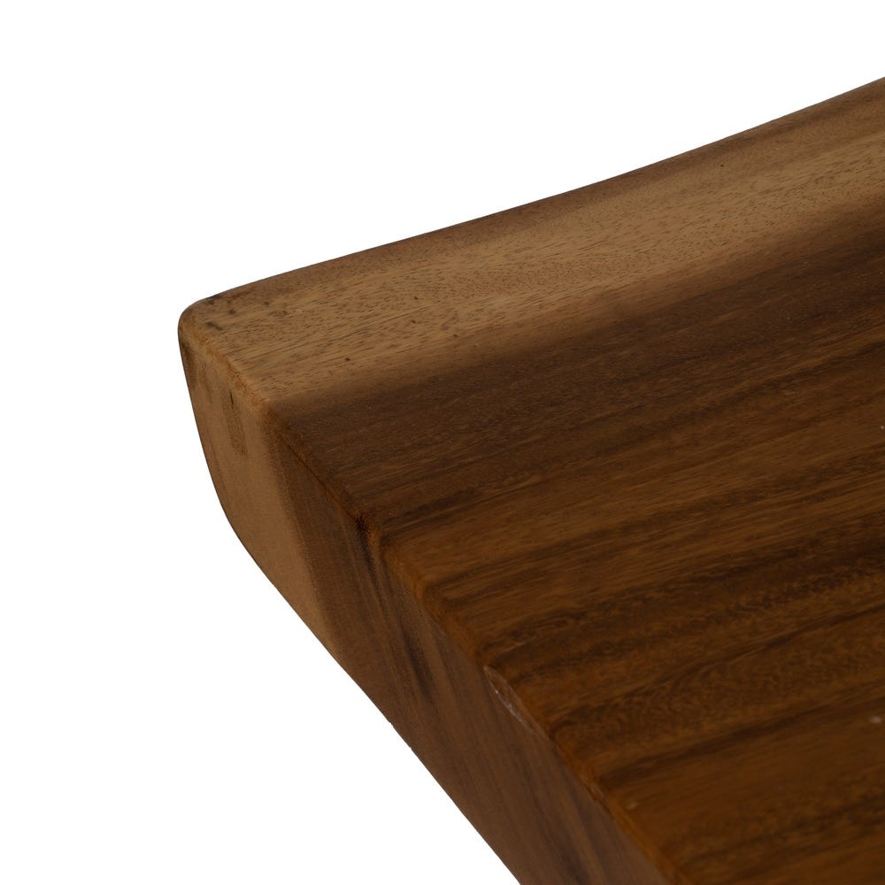 Mesa Comedor Natural Madera-Hierro Salón 200 X 80 X 80 Cm Mesa Comedor Natural Madera-Hierro Salón 200 X 80 X 80 Cm