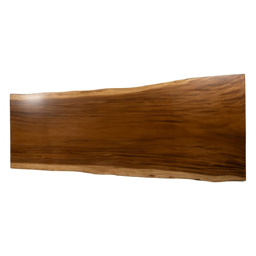 Mesa Comedor Natural Madera-Hierro Salón 300 X 80 X 80 Cm Mesa Comedor Natural Madera-Hierro Salón 300 X 80 X 80 Cm