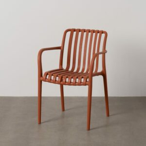 Silla Terracota Polipropileno Exterior 56 X 57 X 81 Cm