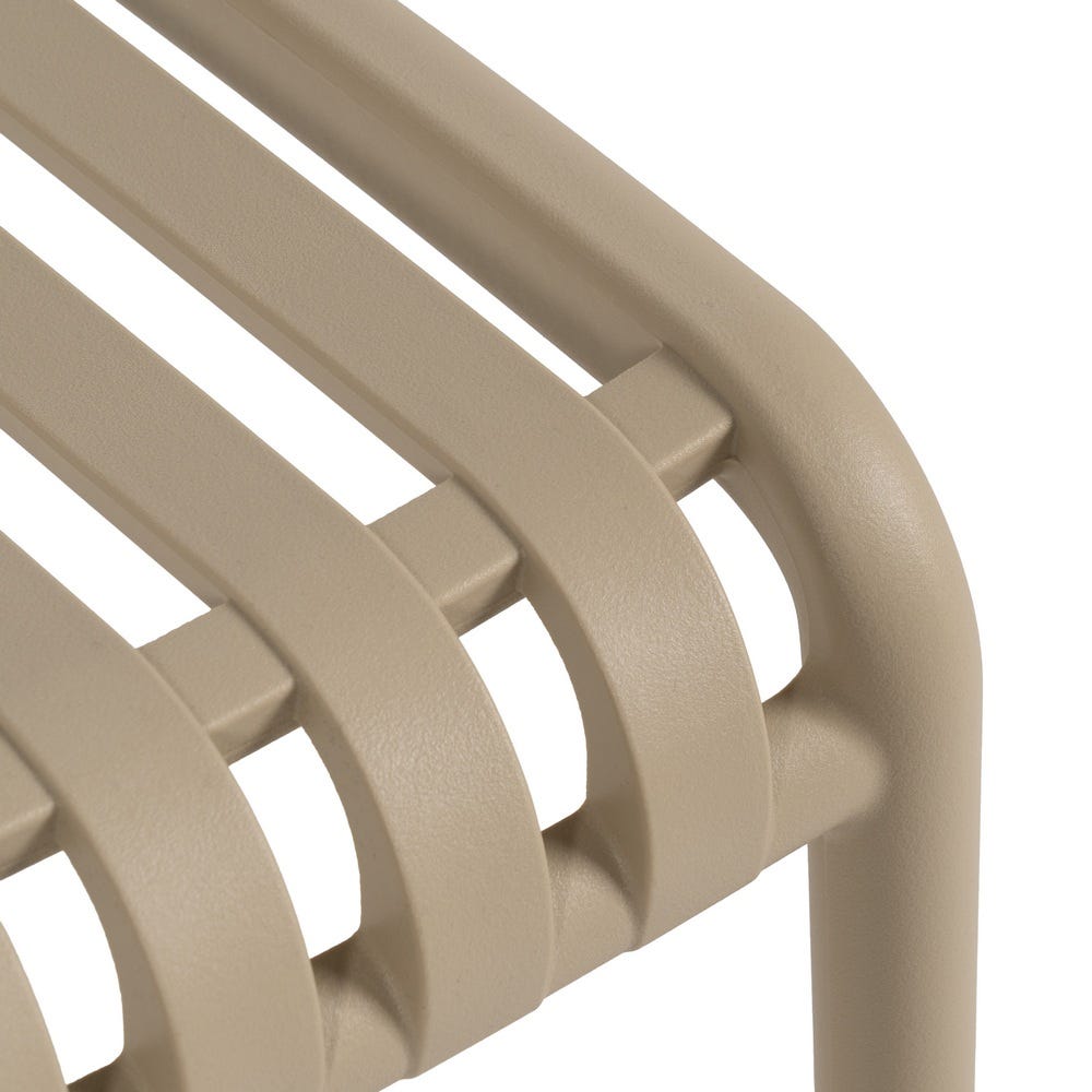 Silla Beige Polipropileno Exterior 50 X 58 X 80 Cm Silla Beige Polipropileno Exterior 50 X 58 X 80 Cm