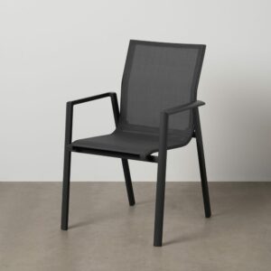 Silla Aluminio-Textileno Exterior 56,50 X 61,50 X 88,50 Cm Silla Aluminio-Textileno Exterior 56,50 X 61,50 X 88,50 Cm