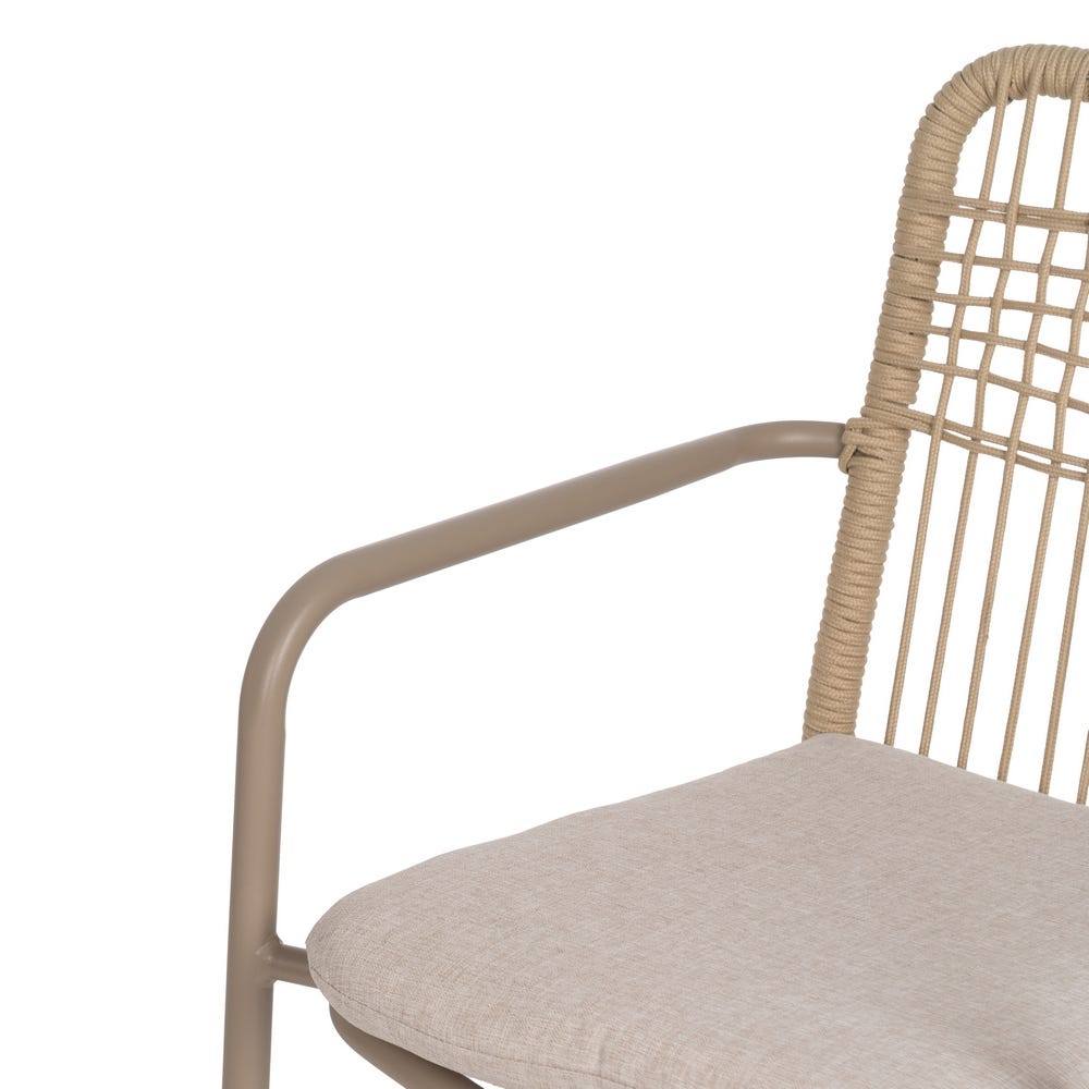 Silla Aluminio Exterior 58 X 62 X 85 Cm Silla Aluminio Exterior 58 X 62 X 85 Cm