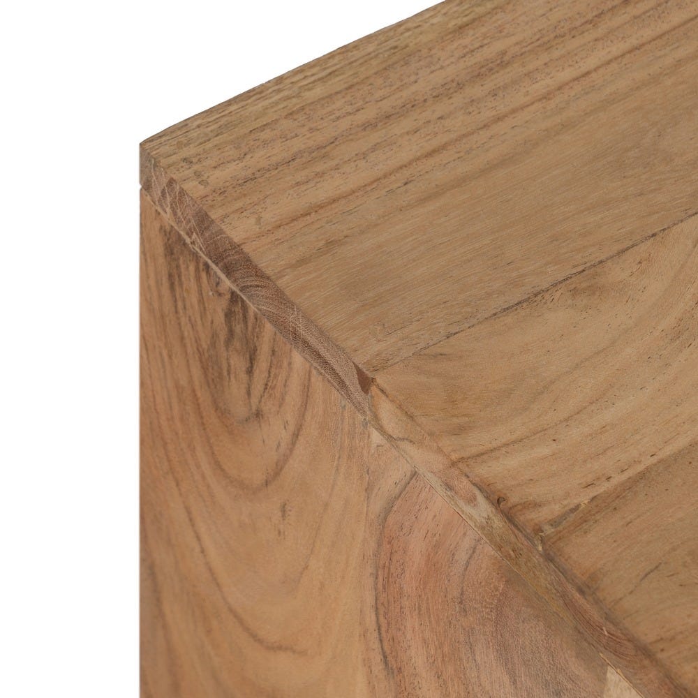 Mueble Tv Natural Madera De Acacia Salón 200 X 40 X 50 Cm Mueble Tv Natural Madera De Acacia Salón 200 X 40 X 50 Cm