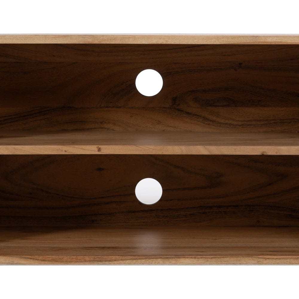 Mueble Tv Natural Madera De Acacia Salón 200 X 40 X 50 Cm Mueble Tv Natural Madera De Acacia Salón 200 X 40 X 50 Cm