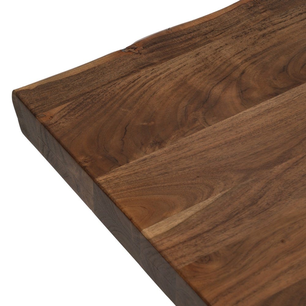 Mesa Comedor Marrón Madera De Acacia 180 X 90 X 77 Cm Mesa Comedor Marrón Madera De Acacia 180 X 90 X 77 Cm