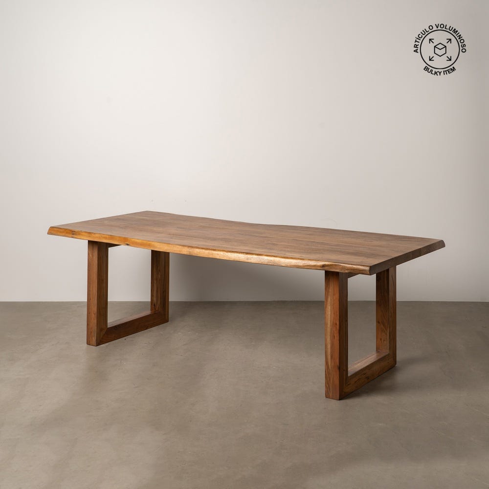 Mesa Comedor Marrón Madera De Acacia 240 X 100 X 76 Cm Mesa Comedor Marrón Madera De Acacia 240 X 100 X 76 Cm