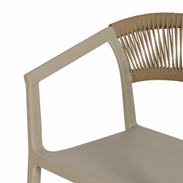 Silla Beige Polipropileno 56 X 52 X 76 Cm