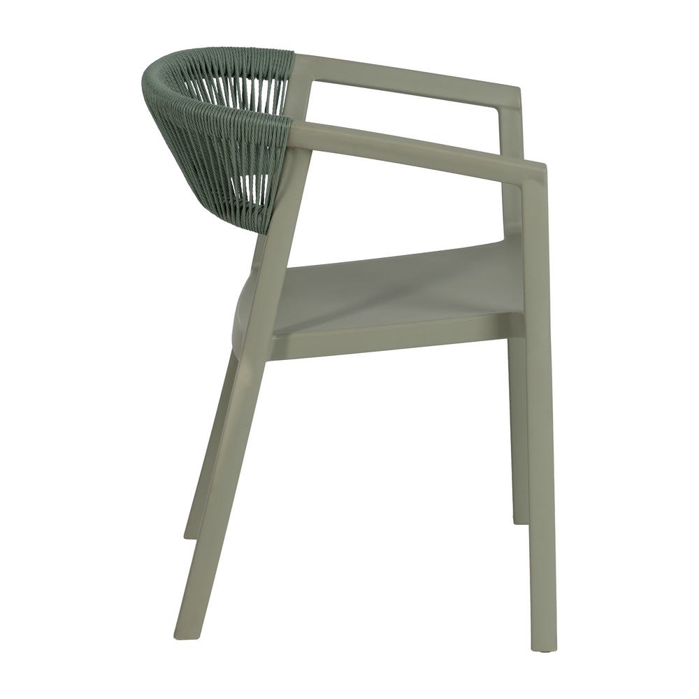 Silla Verde Polipropileno 56 X 52 X 76 Cm Silla Verde Polipropileno 56 X 52 X 76 Cm