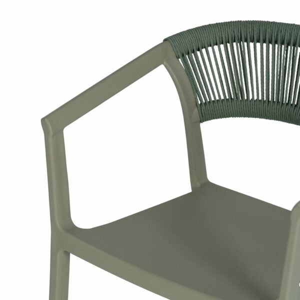 Silla Verde Polipropileno 56 X 52 X 76 Cm