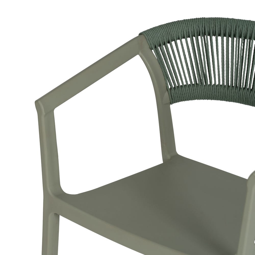 Silla Verde Polipropileno 56 X 52 X 76 Cm Silla Verde Polipropileno 56 X 52 X 76 Cm