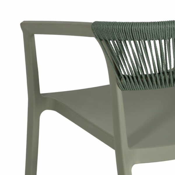 Silla Verde Polipropileno 56 X 52 X 76 Cm