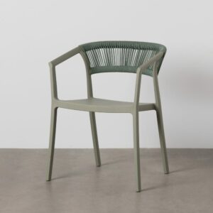 Silla Verde Polipropileno 56 X 52 X 76 Cm