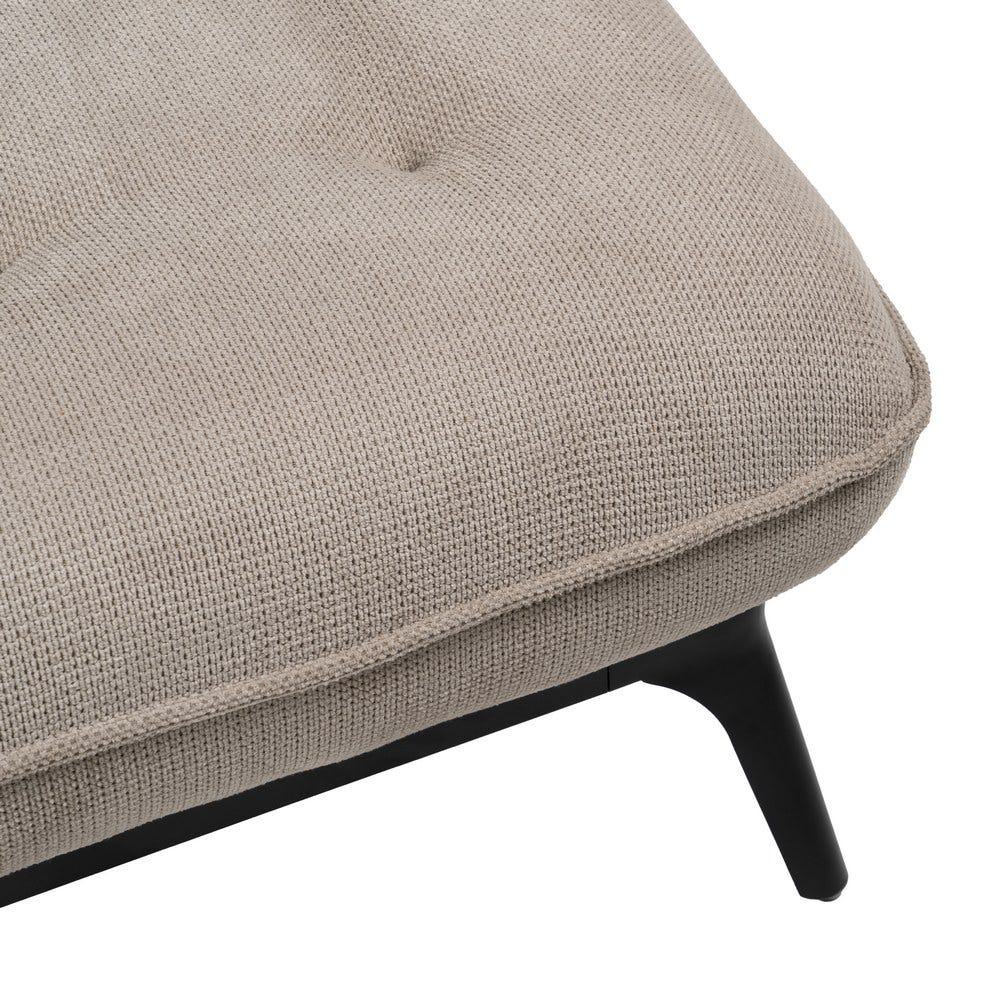 Chaise-Lounger Taupe Tejido-Metal 168 X 90 X 82 Cm Chaise-Lounger Taupe Tejido-Metal 168 X 90 X 82 Cm