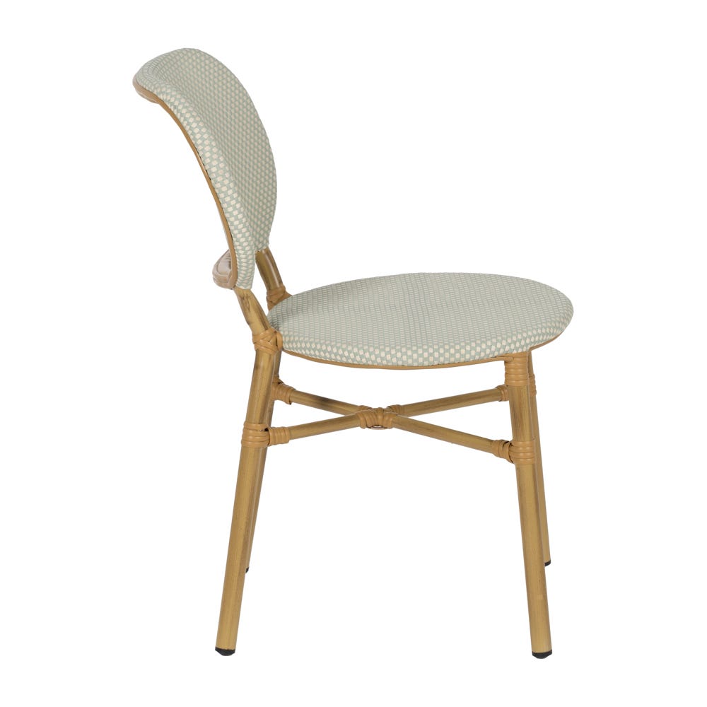 Silla Aguamarina Aluminio-Textileno 47 X 60 X 79 Cm Silla Aguamarina Aluminio-Textileno 47 X 60 X 79 Cm