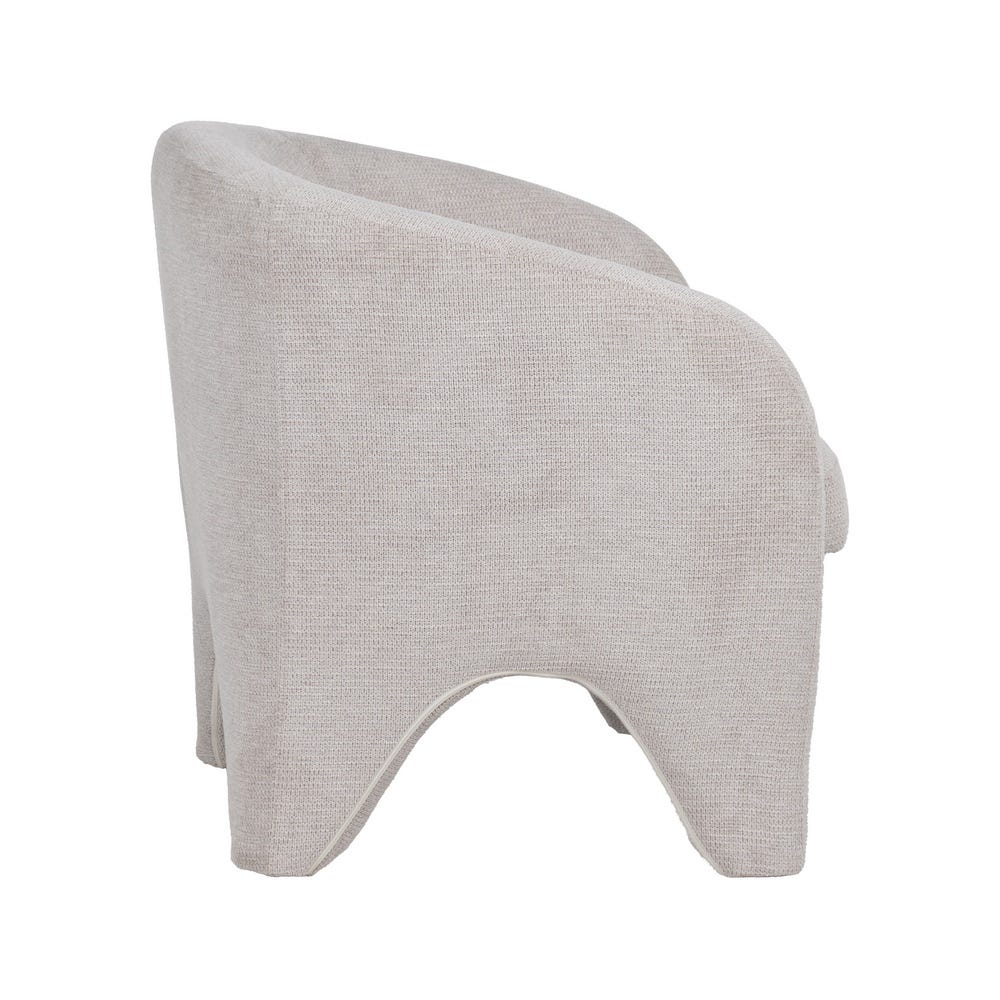 Sillón Beige Tejido Salón 74 X 73 X 75 Cm Sillón Beige Tejido Salón 74 X 73 X 75 Cm