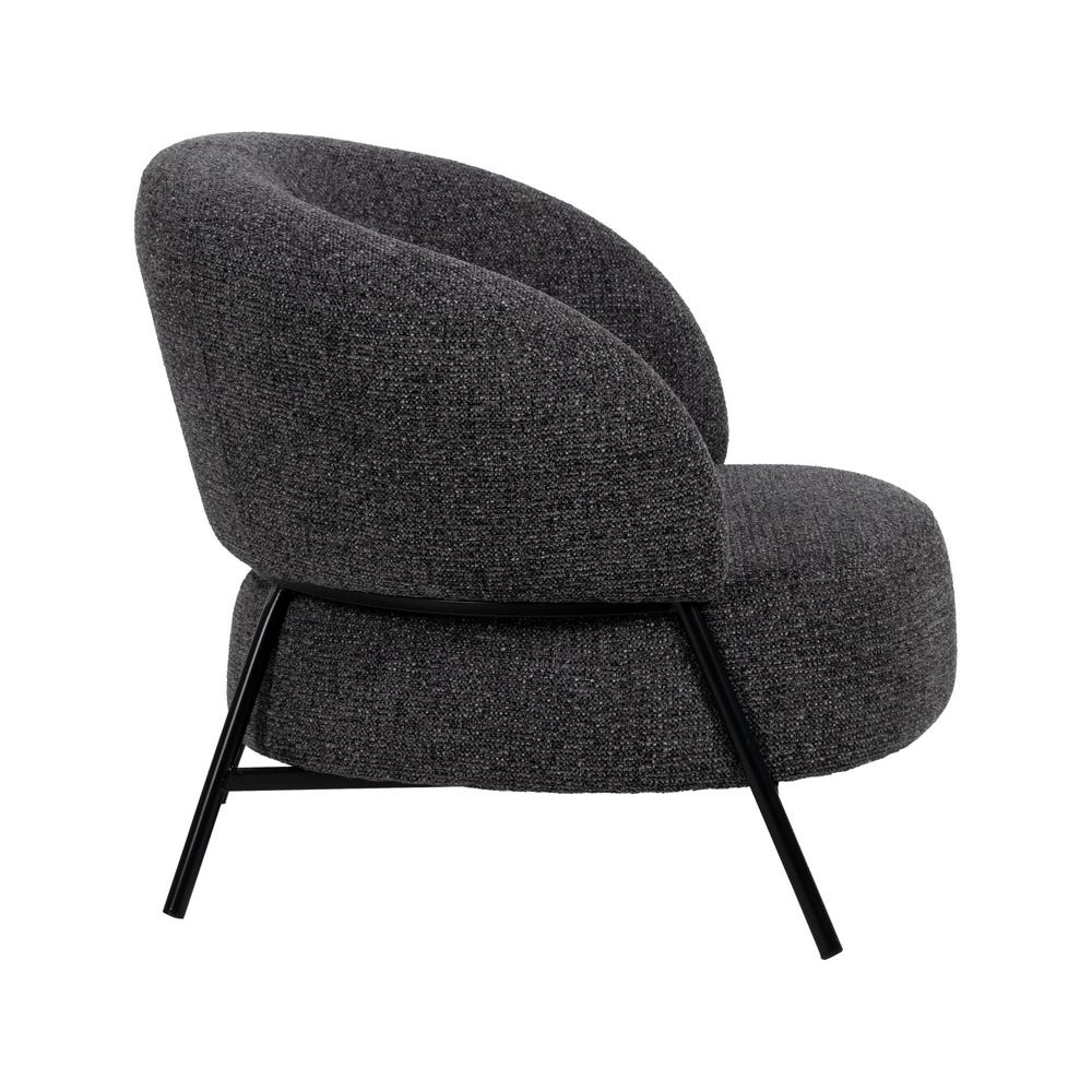 Sillón Jaspeado Tejido-Metal Salón 85 X 81 X 73 Cm Sillón Jaspeado Tejido-Metal Salón 85 X 81 X 73 Cm