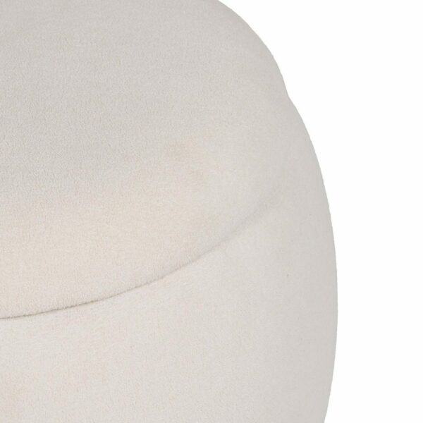 Puf Baúl Crema Dm-Tejido 55 X 55 X 43 Cm