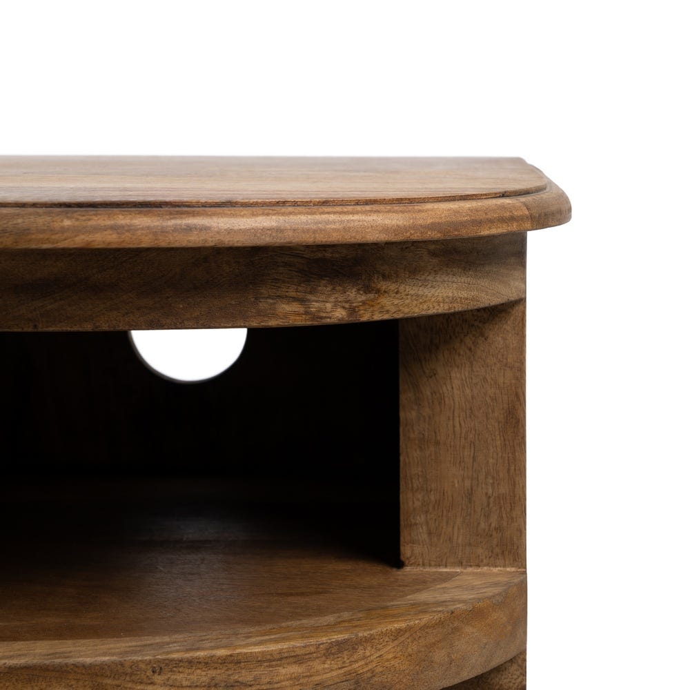 Mueble Tv Natural Madera De Mango Salón 198 X 45 X 50 Cm Mueble Tv Natural Madera De Mango Salón 198 X 45 X 50 Cm