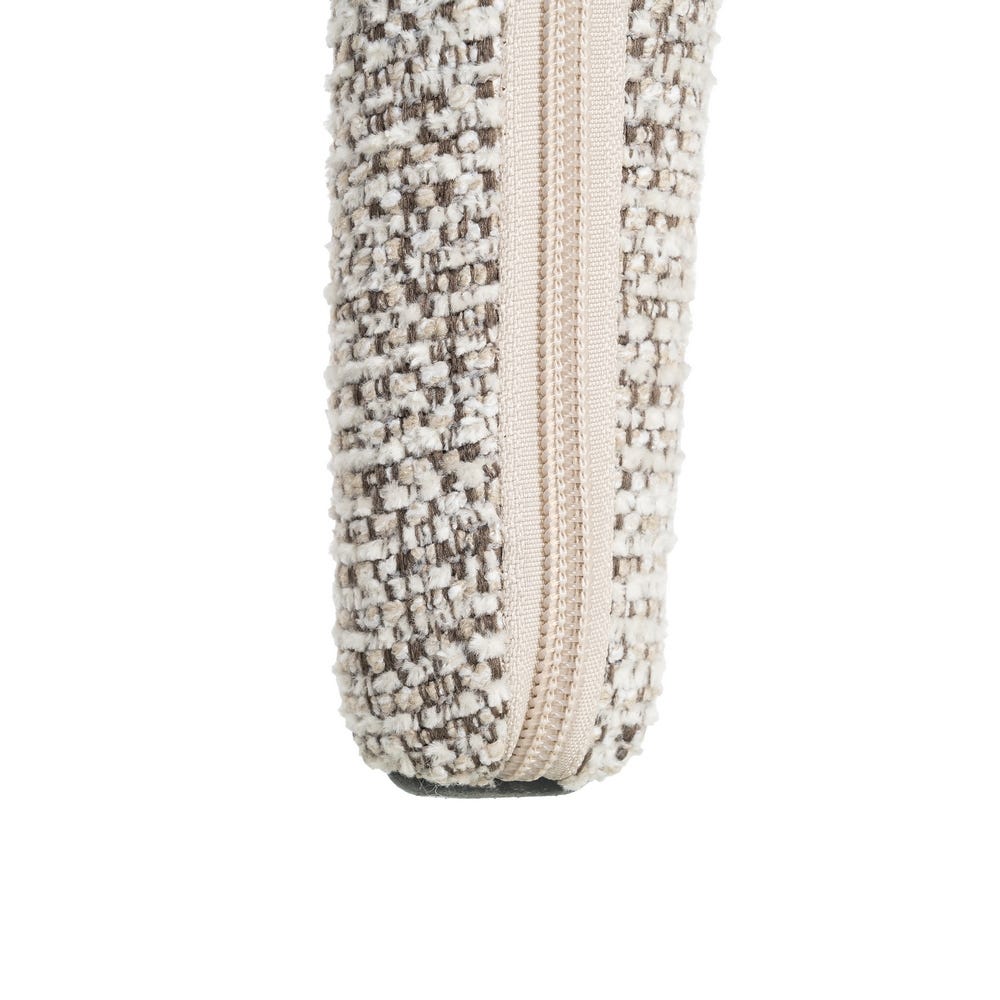 Silla Jaspeado Gris Tejido Salón 58 X 60 X 81 Cm Silla Jaspeado Gris Tejido Salón 58 X 60 X 81 Cm