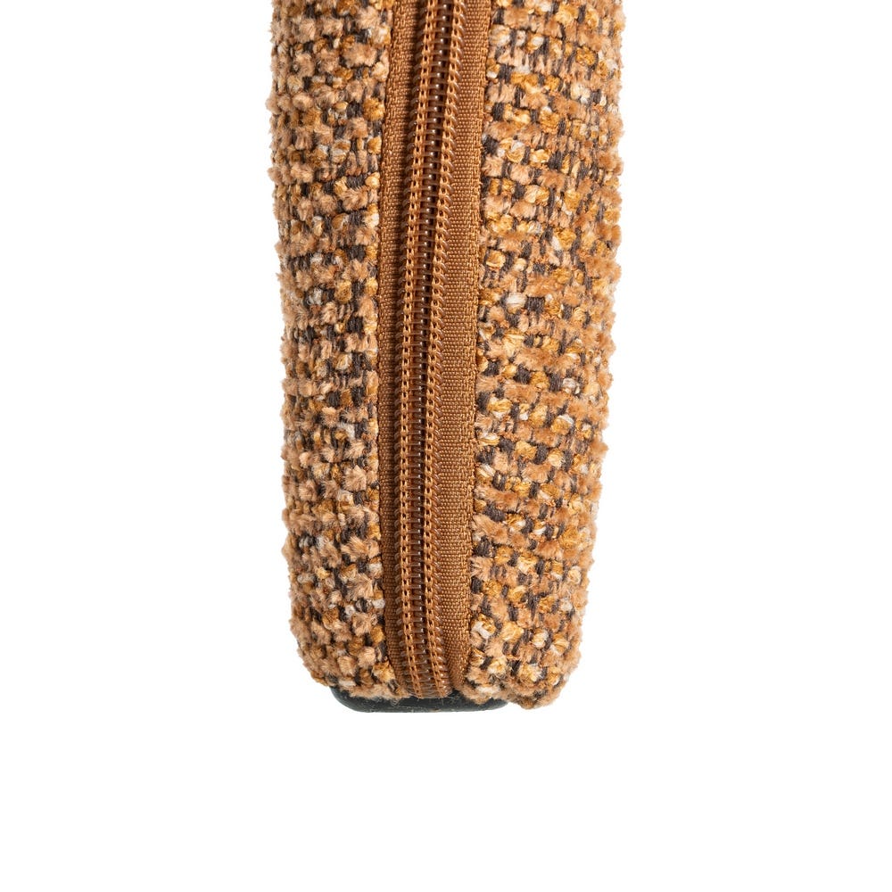 Silla Jaspeado Marrón Tejido Salón 58 X 60 X 81 Cm Silla Jaspeado Marrón Tejido Salón 58 X 60 X 81 Cm