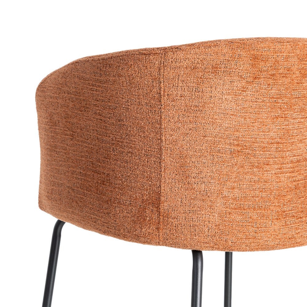 Silla Calabaza Tejido-Metal Salón 61 X 56 X 77,50 Cm Silla Calabaza Tejido-Metal Salón 61 X 56 X 77,50 Cm