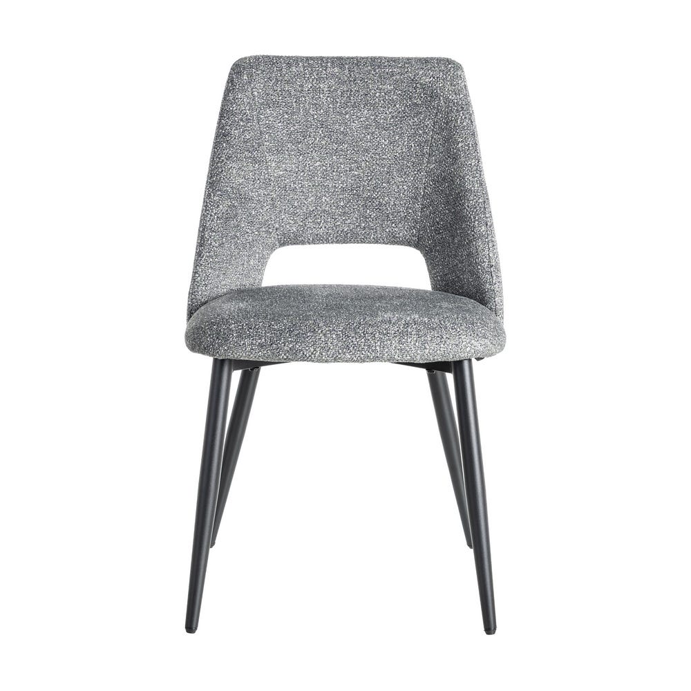 Silla Jaspeado Verde Tejido-Metal 50 X 57 X 81 Cm Silla Jaspeado Verde Tejido-Metal 50 X 57 X 81 Cm