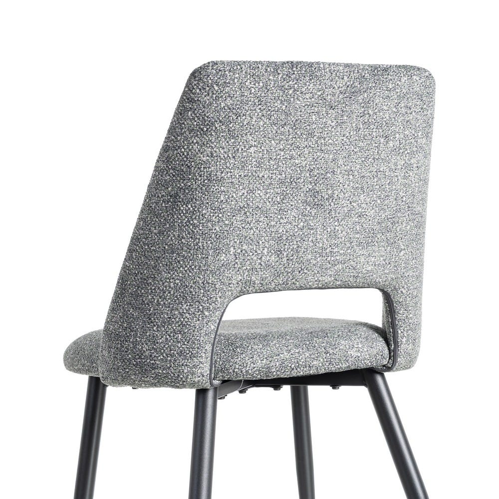 Silla Jaspeado Verde Tejido-Metal 50 X 57 X 81 Cm Silla Jaspeado Verde Tejido-Metal 50 X 57 X 81 Cm