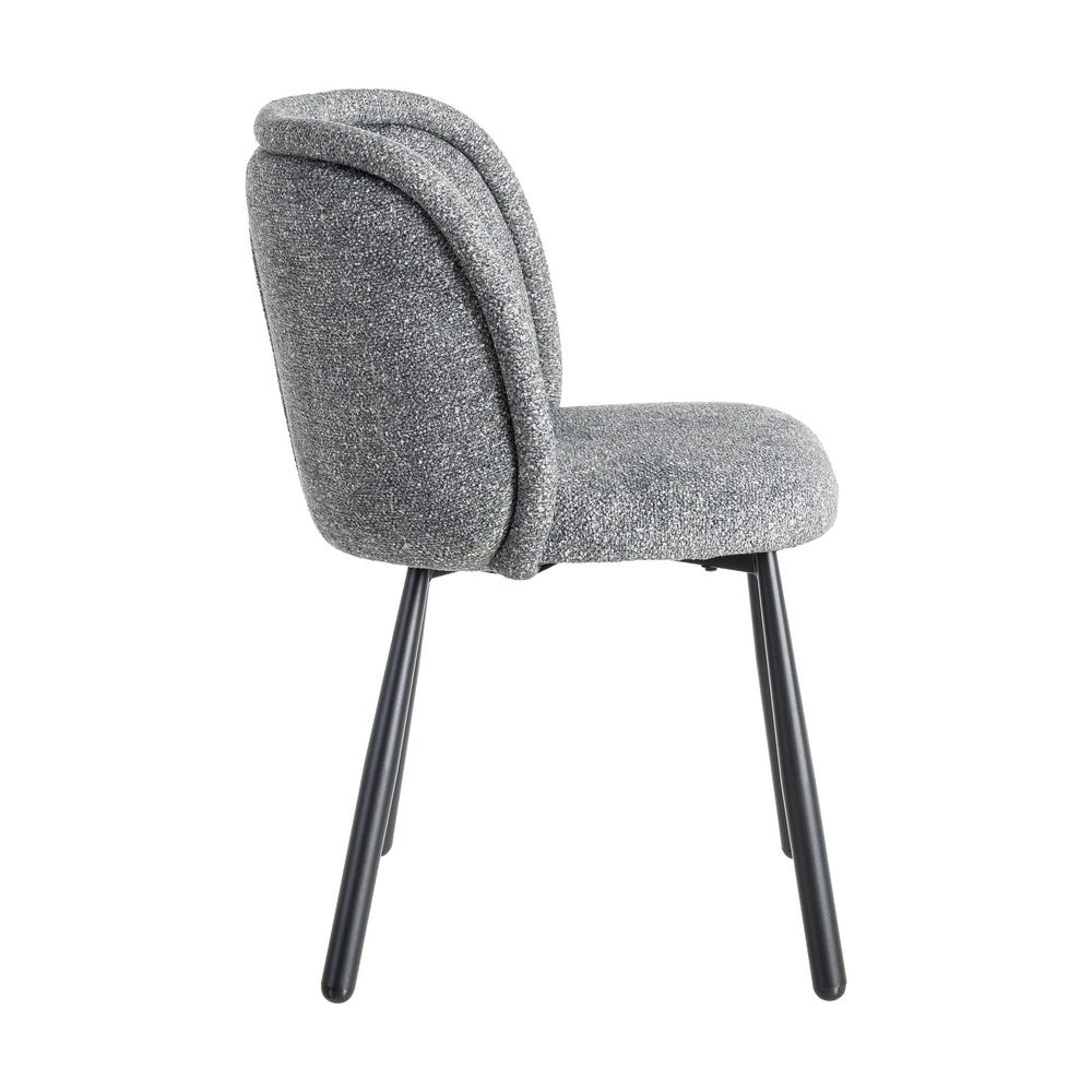 Silla Jaspeado Verde Tejido-Metal 56 X 56 X 78 Cm Silla Jaspeado Verde Tejido-Metal 56 X 56 X 78 Cm