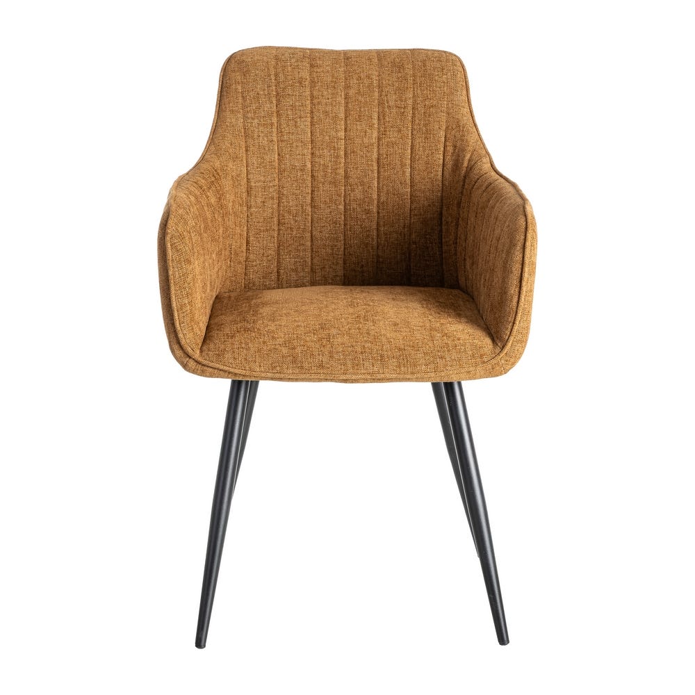 Silla Marrón Tejido-Metal Salón 55 X 58,50 X 84 Cm Silla Marrón Tejido-Metal Salón 55 X 58,50 X 84 Cm