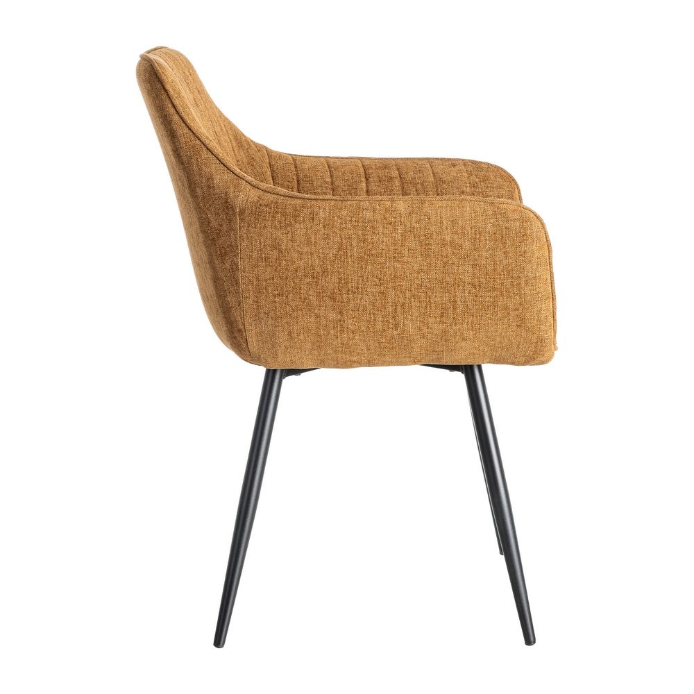 Silla Marrón Tejido-Metal Salón 55 X 58,50 X 84 Cm Silla Marrón Tejido-Metal Salón 55 X 58,50 X 84 Cm