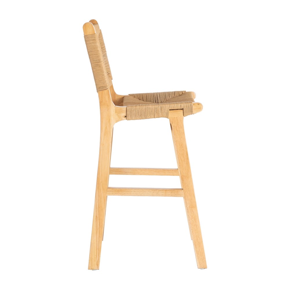 Taburete Natural Madera 45 X 46 X 94 Cm Taburete Natural Madera 45 X 46 X 94 Cm