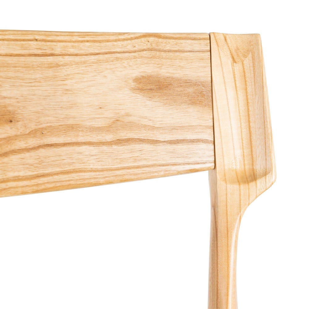 Silla Natural-Beige Madera 46 X 50 X 81 Cm Silla Natural-Beige Madera 46 X 50 X 81 Cm