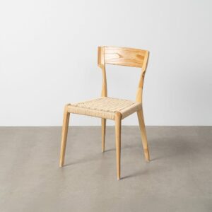 Silla Natural-Beige Madera 46 X 50 X 81 Cm
