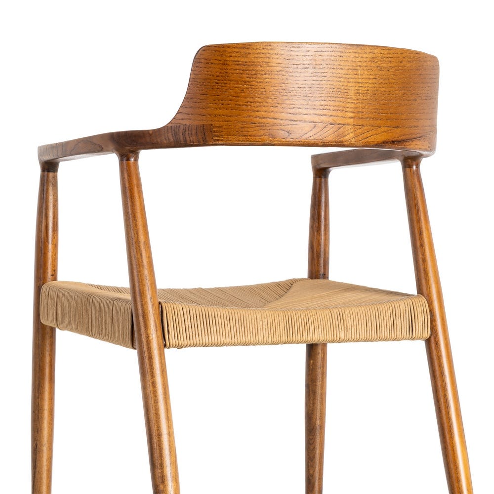 Silla Marrón Madera 57 X 57 X 78 Cm Silla Marrón Madera 57 X 57 X 78 Cm