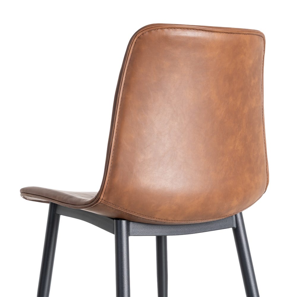 Silla Marrón Metal / Simil Piel Silla Marrón Metal / Simil Piel