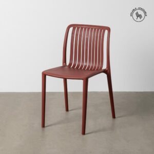 Silla Granate Polipropileno Exterior 47 X 51 X 77,50 Cm Silla Granate Polipropileno Exterior 47 X 51 X 77,50 Cm