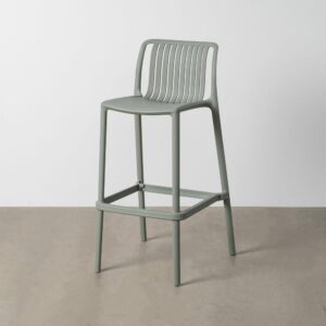Taburete Verde Polipropileno Exterior 52 X 55 X 100 Cm Taburete Verde Polipropileno Exterior 52 X 55 X 100 Cm