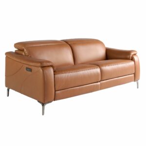 Sofá relax 3 plazas piel marrón Sofá relax 3 plazas piel marrón