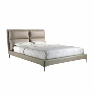 Cama polipiel color visón Cama polipiel color visón