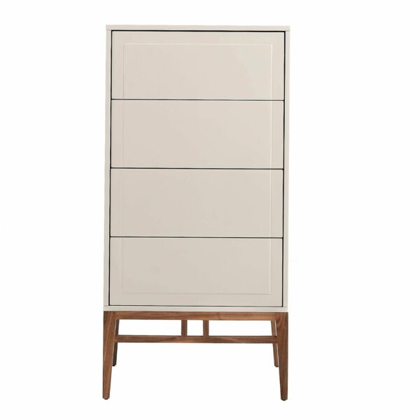 Chifonier madera beige y nogal
