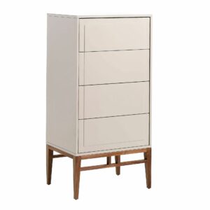 Chifonier madera beige y nogal Chifonier madera beige y nogal