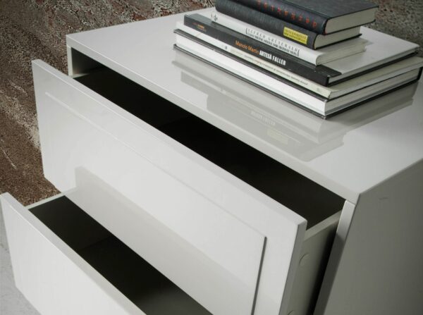 Chifonier madera beige y nogal