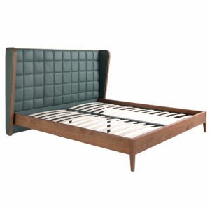 Cama polipiel color verde oscuro Cama polipiel color verde oscuro