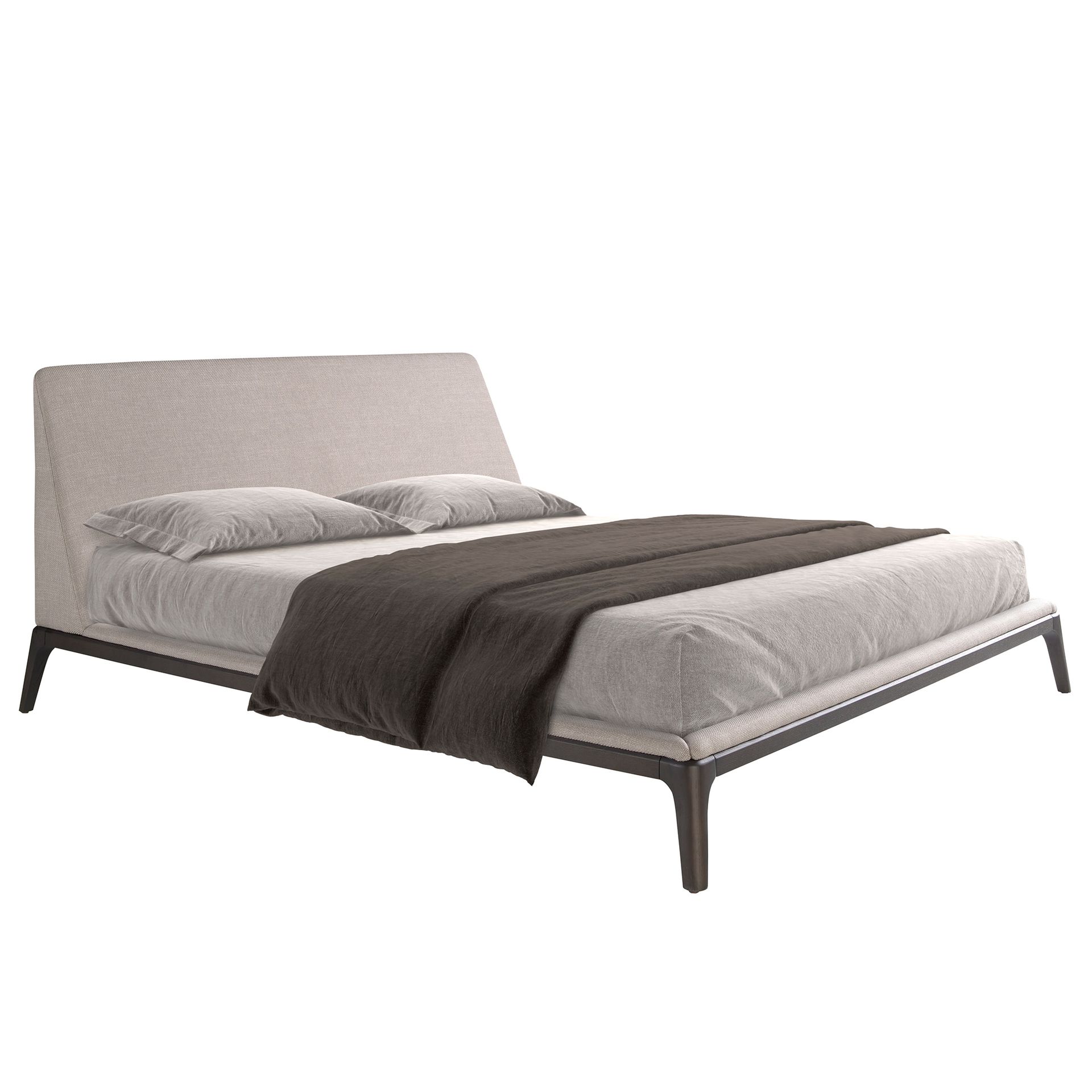 Cama tela color gris Cama tela color gris