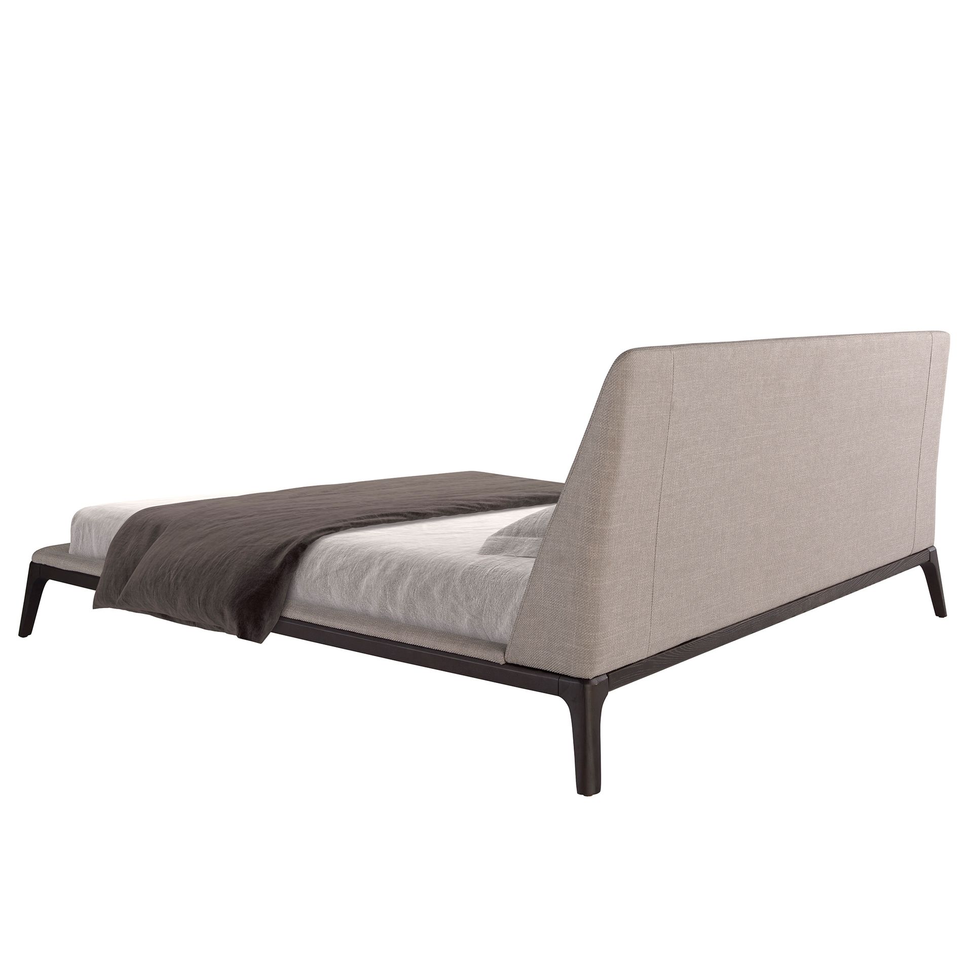 Cama tela color gris Cama tela color gris