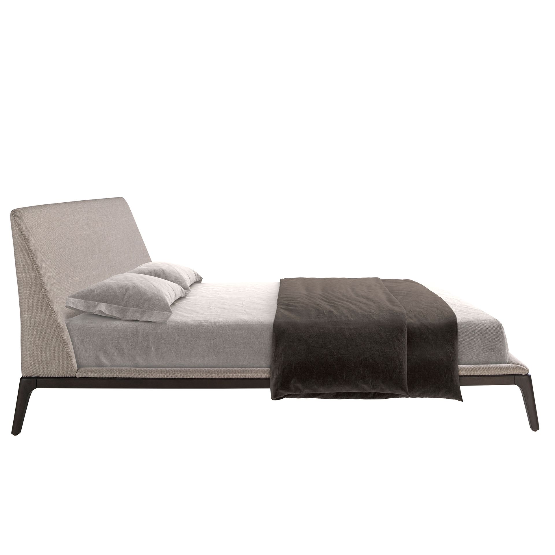 Cama tela color gris Cama tela color gris