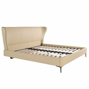 Cama polipiel color crema Cama polipiel color crema