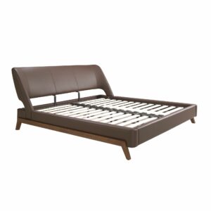 Cama polipiel color marrón chocolate Cama polipiel color marrón chocolate